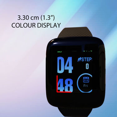 Smart Watch ID116 With Free Wireless Bluetooth Speaker (BCSW36)