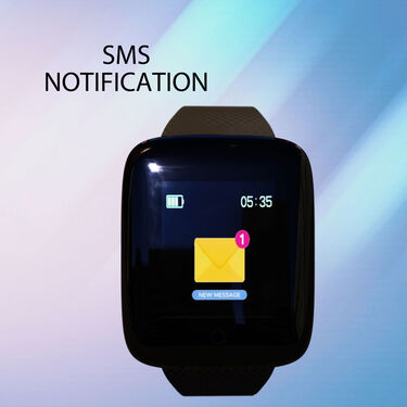 Smart Watch ID116 With Free Wireless Bluetooth Speaker (BCSW36)