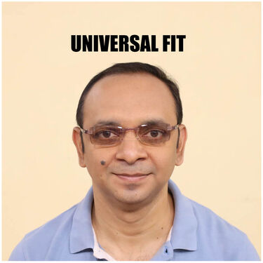 Rimless Colored Adaptive Power Reading Glasses B1 G1 Free (CORG23)