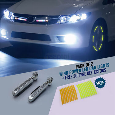 Car Wind Light B1G1 With Free Tyre Reflectors (CWL2)