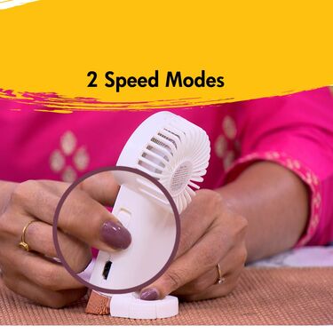 Rechargeable Buckle Hand Fan (EF20)