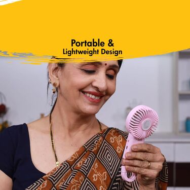 Rechargeable Buckle Hand Fan (EF20)