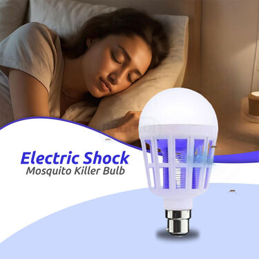 Electric Shock Mosquito & Insect Killer Bulb