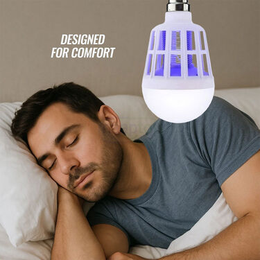 Electric Shock Mosquito & Insect Killer Bulb