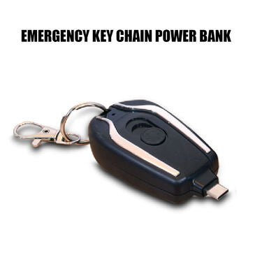 Emergency Keychain Power Bank + Earphones + Mobile Stand (PB5)