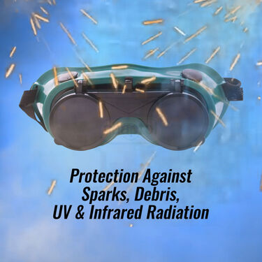 Flip-up Lenses Safety Protective Goggles (FLG)