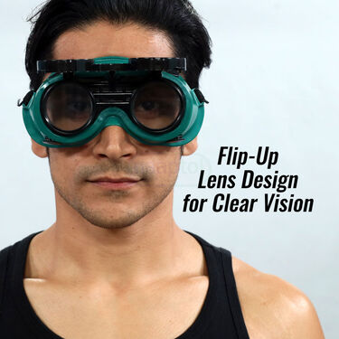 Flip-up Lenses Safety Protective Goggles (FLG)
