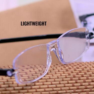 Rimless 360 Degree Folding Adaptive Power Reading Glasses B1 G1 Free (FORG27)