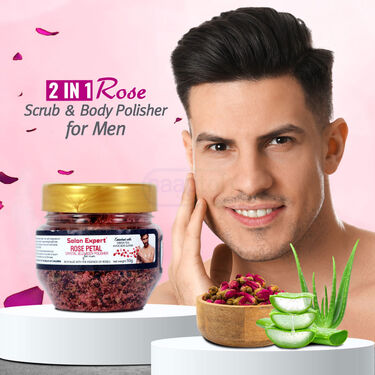 2-in-1 Rose Scrub & Body Polisher For Men (MPCM)