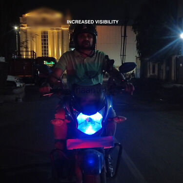 Remote Controlled Parking Lights With Flashing Tyre LED Lights (RCPL)