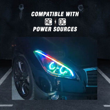 RGB LED Strip light For Cars And Bikes Pack Of 6 (RGB6)