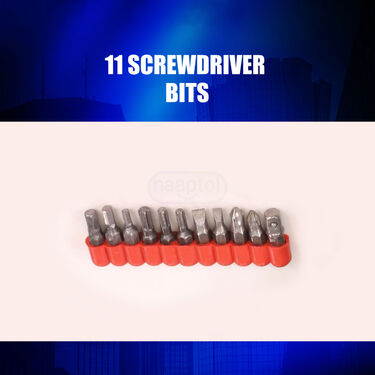Rechargeable 6 in 1 Emergency Torch Light + 21 pcs Screwdriver Tool Kit (L39)