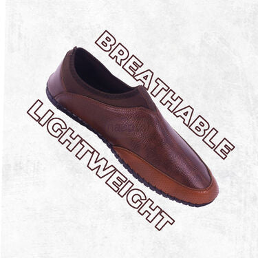 Leatherite Shoes + FREE Socks + FREE Stylish Watch (SSC34)