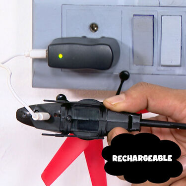 Rechargeable Hand Sensor Helicopter Toy With Watch Remote (WCH)