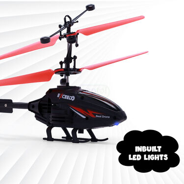 Rechargeable Hand Sensor Helicopter Toy With Watch Remote (WCH)